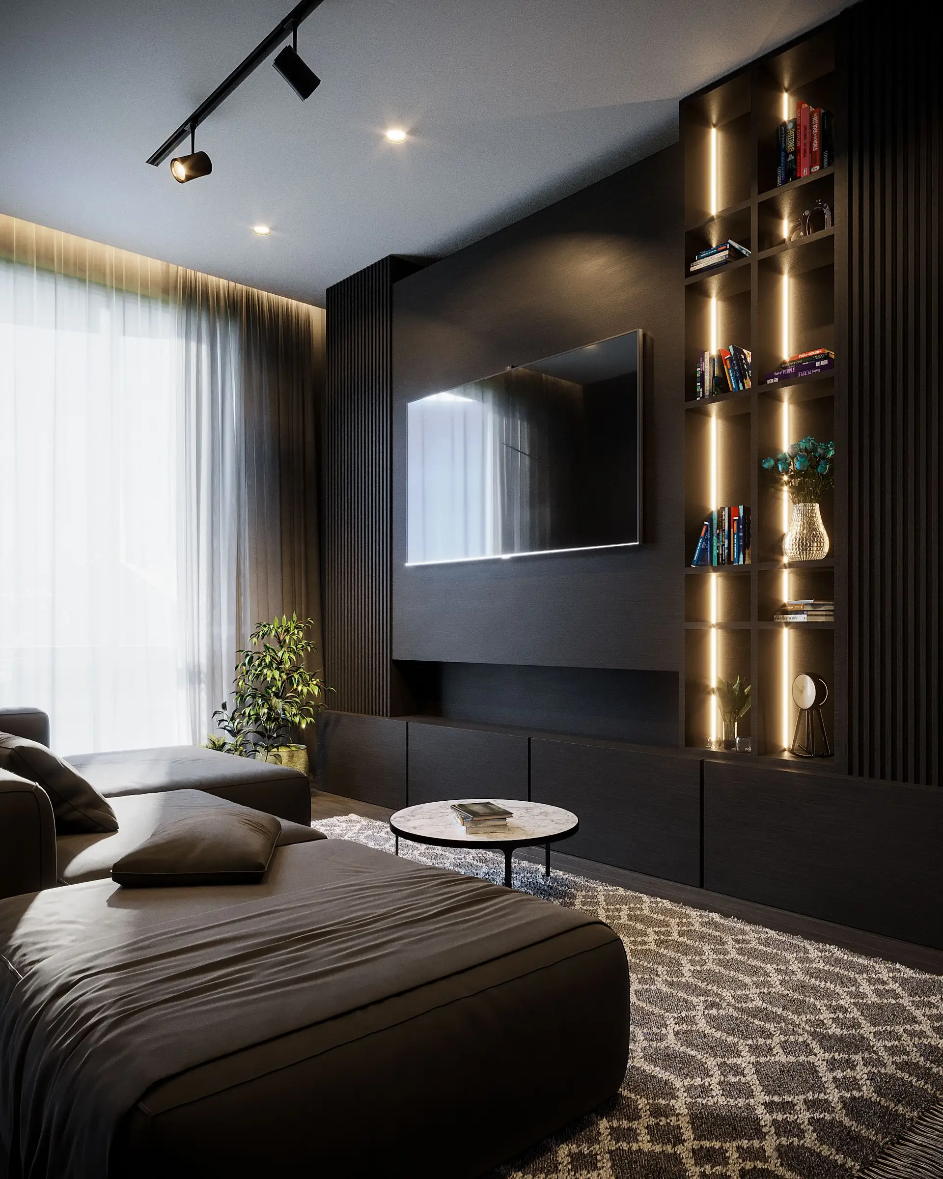 Luxuriöses Berliner Interieur-Design
